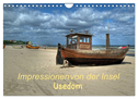 Impressionen von der Insel Usedom (Wandkalender 2024 DIN A4 quer), CALVENDO Monatskalender