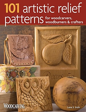 Irish, Lora S. 101 Artistic Relief Patterns for Woodcarvers, Woodburners & Crafters. Fox Chapel Publishing, 2009.