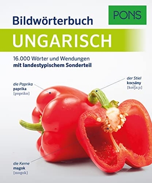 PONS Bildwörterbuch Ungarisch - 16.000 Wörter und Wendungen mit landestypischem Sonderteil. Pons Langenscheidt GmbH, 2025.