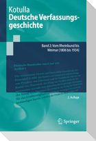 Deutsche Verfassungsgeschichte Band 2