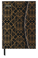 Art Deco 2025 - Diary - Buchkalender - Taschenkalender - 16x22