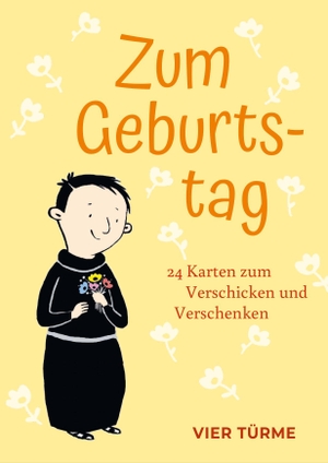 Gahr, Matthias (Hrsg.). Zum Geburtstag - 24 Karten zum Verschicken und Verschenken. Vier Tuerme GmbH, 2026.