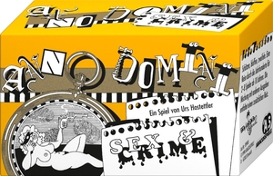 Hostettler, Urs. Anno Domini - Sex & Crime - Schätzen - Bluffen - Zweifeln. Abacusspiele GmbH, 1998.