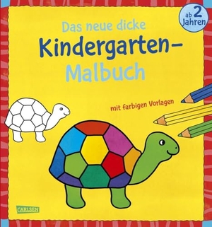 Das neue, dicke Kindergarten-Malbuch: Mit farbigen Vorlagen und lustiger Fehlersuche - Malen ab 2 Jahren. Carlsen Verlag GmbH, 2017.