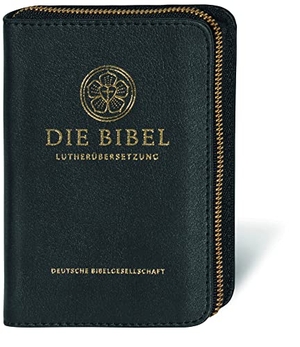 Evangelische Kirche In Deutschland (Hrsg.). Lutherbibel - Senfkorn Lederausgabe mit Goldschnitt und Reißverschluss - Die Bibel nach Martin Luthers Übersetzung; mit Apokryphen. Deutsche Bibelges., 2018.