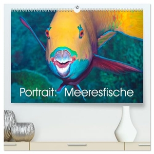 Niemann, Ute. Portrait: Meeresfische (hochwertiger Premium Wandkalender 2025 DIN A2 quer), Kunstdruck in Hochglanz - Fische halten kaum still - Portraitfotos. Calvendo, 2024.