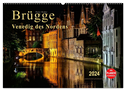 Brügge - Venedig des Nordens (Wandkalender 2024 DIN A2 quer), CALVENDO Monatskalender