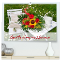 Romantische Gartenimpressionen (hochwertiger Premium Wandkalender 2024 DIN A2 quer), Kunstdruck in Hochglanz