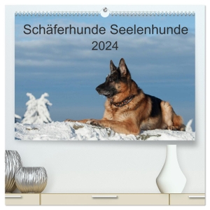 Schiller, Petra. Schäferhunde Seelenhunde (hochwertiger Premium Wandkalender 2024 DIN A2 quer), Kunstdruck in Hochglanz - Sie haben mich verzaubert .... Calvendo Verlag, 2023.