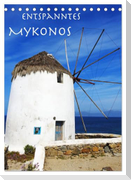 Entspanntes Mykonos (Tischkalender 2024 DIN A5 hoch), CALVENDO Monatskalender
