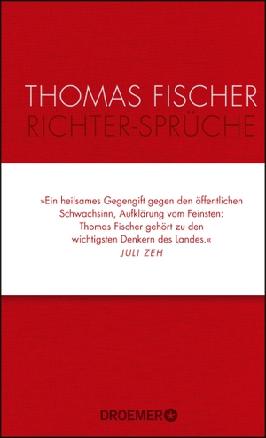 Fischer, Thomas. Richter-Sprüche. Droemer HC, 2017.