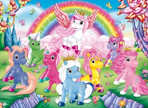 Kinderpuzzle 100 Teile - Lissy Pony Activity Puzzle. Ravensburger Spieleverlag, 2024.