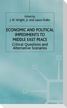 Economic and Political Impediments to Middle East Peace