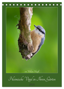 Heimische Vögel in Ihren Gärten (Tischkalender 2024 DIN A5 hoch), CALVENDO Monatskalender