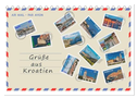 Grüße aus Kroatien (Tischkalender 2025 DIN A5 quer), CALVENDO Monatskalender