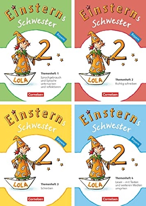 Bauer, Marion / Bauer, Roland et al. Einsterns Schwester 2. Jahrgangsstufe. Themenhefte Sprache und Lesen für einen offenen Deutschunterricht. Bayern - 4 Themenhefte im Paket. Cornelsen Verlag GmbH, 2014.