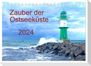 Zauber der Ostseeküste (Tischkalender 2024 DIN A5 quer), CALVENDO Monatskalender