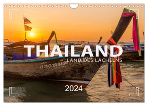 Weigt, Mario. THAILAND - Land des Lächelns (Wandkalender 2024 DIN A4 quer), CALVENDO Monatskalender - Bangkok, Chiang Mai, Sukhothai und Krabi. Calvendo, 2023.