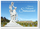 Malerischer Schlosspark Sanssouci (Tischkalender 2024 DIN A5 quer), CALVENDO Monatskalender