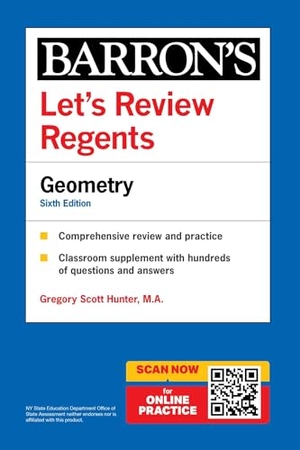 Castagna. Let's Review Regents: Geometry, Sixth Edition. Barrons Educational Services, 2025.