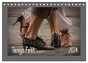 Tango feet (Tischkalender 2024 DIN A5 quer), CALVENDO Monatskalender