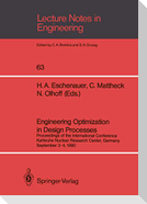 Engineering Optimization in Design Processes