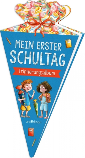 Welk, Sarah. Mein erster Schultag - Erinnerungsalbum in Schultüten-Form. Ars Edition GmbH, 2025.
