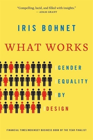 Bohnet, Iris. What Works - Gender Equality by Design. Harvard University Press, 2018.