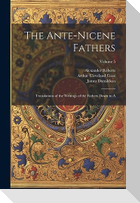 The Ante-Nicene Fathers: Translations of the Writings of the Fathers Down to A; Volume 5