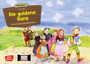 Grimm, Brüder. Die goldene Gans. Kamishibai Bildkartenset. - Entdecken - Erzählen - Begreifen: Märchen.. Don Bosco Medien GmbH, 2021.