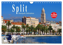 Split - Metropole Dalmatiens (Wandkalender 2024 DIN A4 quer), CALVENDO Monatskalender