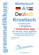 Wörterbuch Deutsch - KROATISCH- Englisch Niveau A1