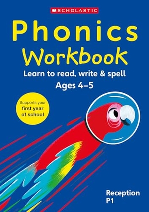 Russ, Rachel. Phonics Workbook Ages 4-5. Scholastic, 2026.