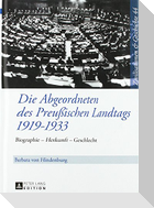Die Abgeordneten des Preußischen Landtags 1919-1933