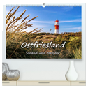 OSTFRIESLAND Strand und Mee(h)r (hochwertiger Premium Wandkalender 2024 DIN A2 quer), Kunstdruck in Hochglanz