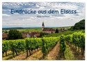 Eindrücke aus dem Elsass (Tischkalender 2024 DIN A5 quer), CALVENDO Monatskalender