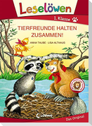 Leselöwen 1. Klasse - Tierfreunde halten zusammen!