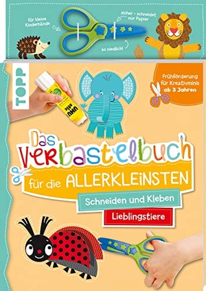 Schwab, Ursula. Das Verbastelbuch für die Allerkleinsten. Schneiden und Kleben. Lieblingstiere. Mit Schere - Frühförderung für Kreativminis ab 3 Jahren. frechverlag GmbH, 2021.