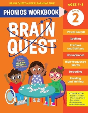 Brain Quest Phonics Workbook: Grade 2. Workman Publishing, 2025.
