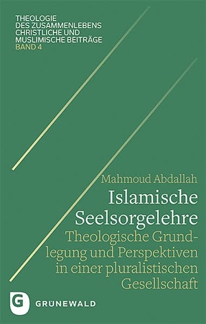 Abdallah, Mahmoud. Islamische Seelsorgelehre - Theologische Grundlegung und Perspektiven in einer pluralistischen Gesellschaft. Matthias-Grünewald-Verlag, 2022.