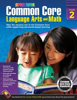 Spectrum. Common Core Language Arts and Math. Carson Dellosa Publishing, 2026.