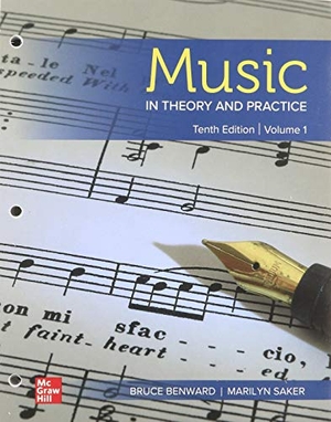 Benward, Bruce. LL Music in Theory & Practice V1; Connect LL Workbook V1. McGraw Hill LLC, 2020.