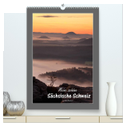 Meine schöne Sächsische Schweiz (hochwertiger Premium Wandkalender 2025 DIN A2 hoch), Kunstdruck in Hochglanz