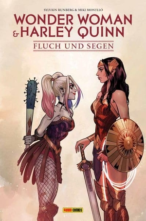 Runberg, Sylvain / Miki Montillò. Wonder Woman & Harley Quinn: Fluch und Segen. Panini Verlags GmbH, 2026.