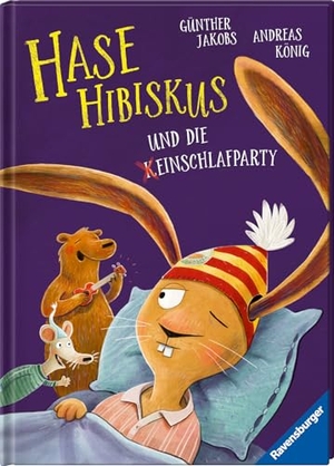 König, Andreas. Hase Hibiskus und die (K)Einschlafparty. Ravensburger Verlag, 2025.