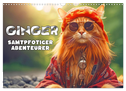 Ginger - Samtpfotiger Abenteurer (Wandkalender 2025 DIN A3 quer), CALVENDO Monatskalender