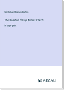 The Kasîdah of Hâjî Abdû El-Yezdî