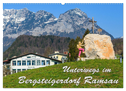 Unterwegs im Bergsteigerdorf Ramsau (Wandkalender 2024 DIN A2 quer), CALVENDO Monatskalender