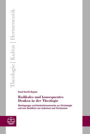 Boysen, Knud Henrik. Radikales und konsequentes Denken in der Theologie - Überlegungen und Konkretionsversuche zur Christologie und zum Verhältnis von Judentum und Christentum. Evangelische Verlagsansta, 2026.