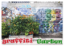 GRAFFITI GARTEN (Wandkalender 2024 DIN A4 quer), CALVENDO Monatskalender